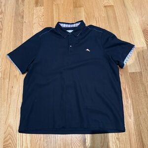 Tommy Bahama Blue Polo Shirt Classic Style